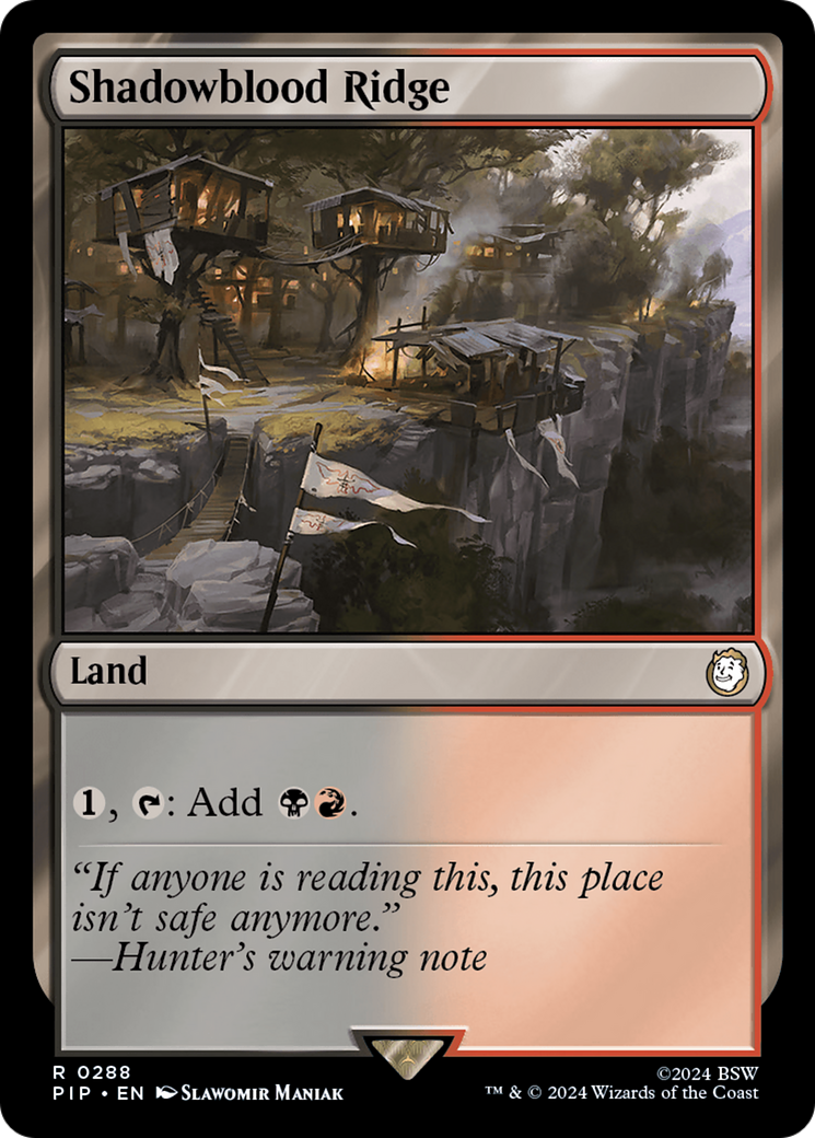 Shadowblood Ridge [Fallout] | Card Citadel