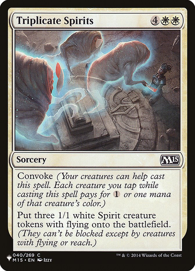 Triplicate Spirits [The List] | Card Citadel