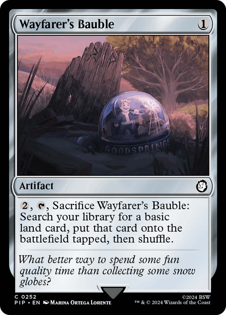 Wayfarer's Bauble [Fallout] | Card Citadel