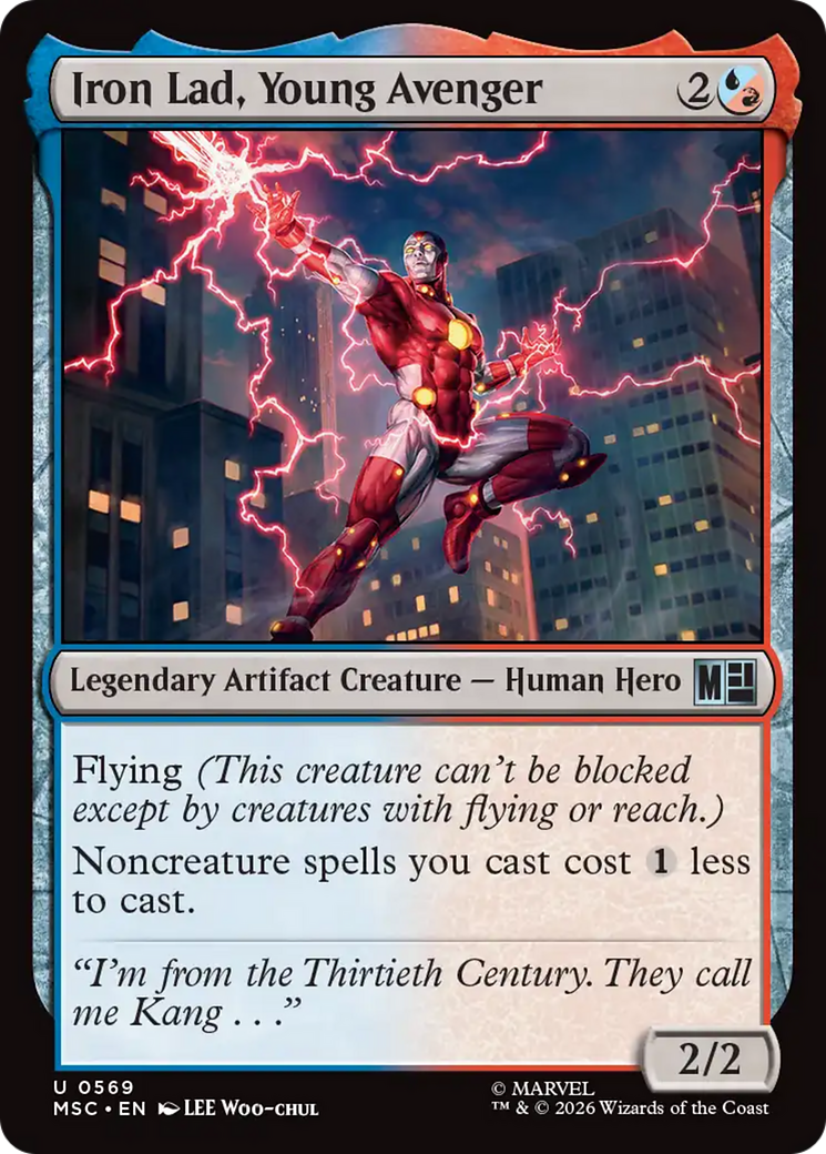 Iron Lad, Young Avenger [Marvel Super Heroes Commander] | Card Citadel