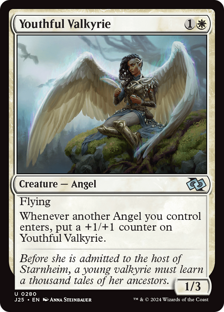 Youthful Valkyrie [Foundations Jumpstart] | Card Citadel