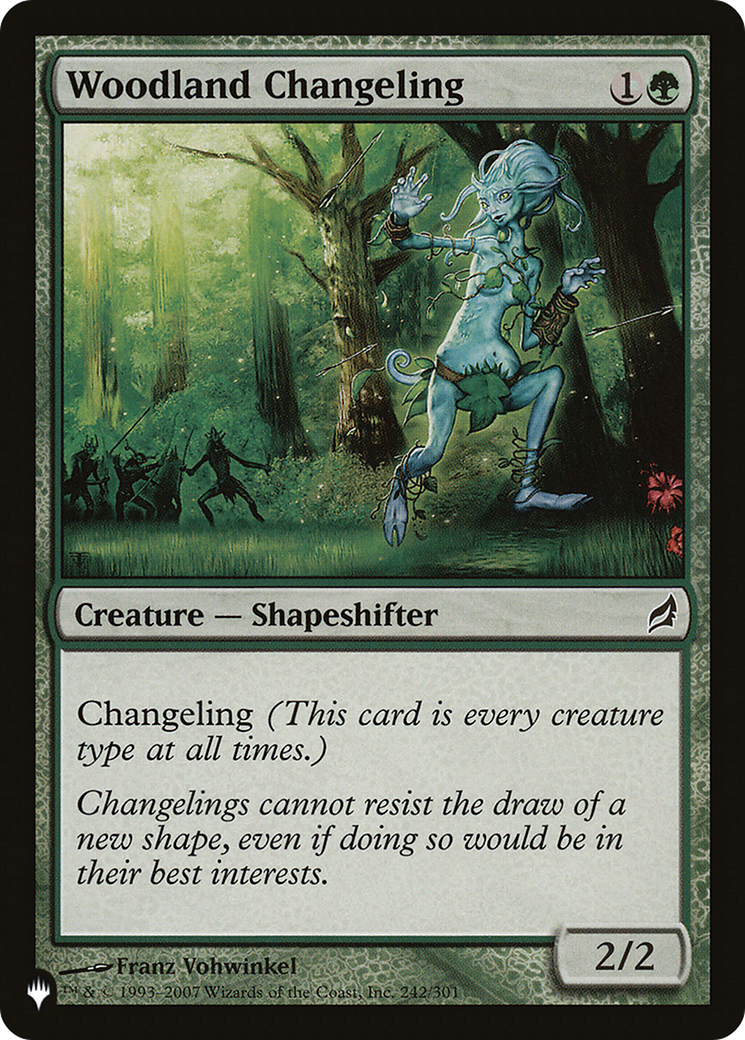 Woodland Changeling [The List Reprints] | Card Citadel