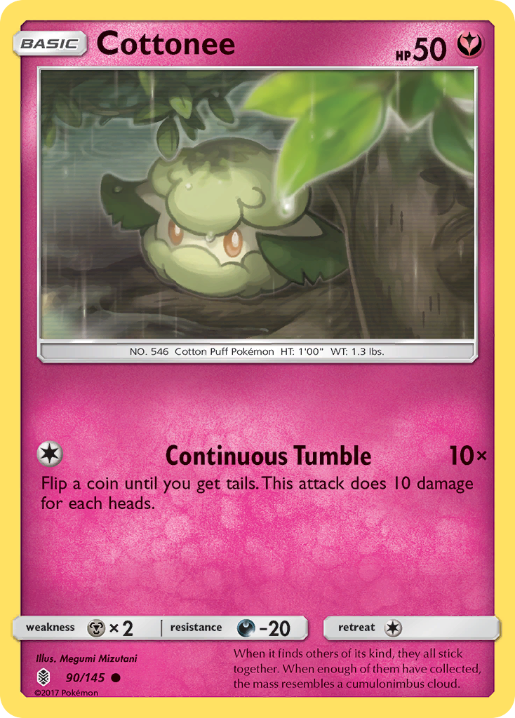 Cottonee (90/145) [Sun & Moon: Guardians Rising] | Card Citadel