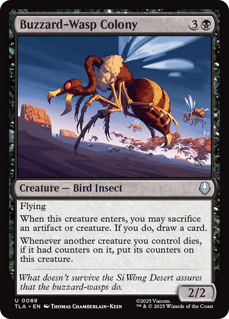 Buzzard-Wasp Colony [Avatar: The Last Airbender] | Card Citadel