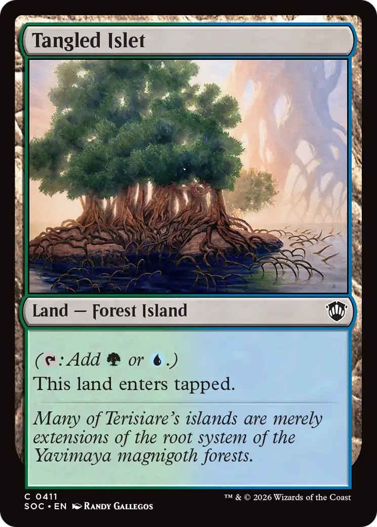 Tangled Islet [Secrets of Strixhaven Commander] | Card Citadel