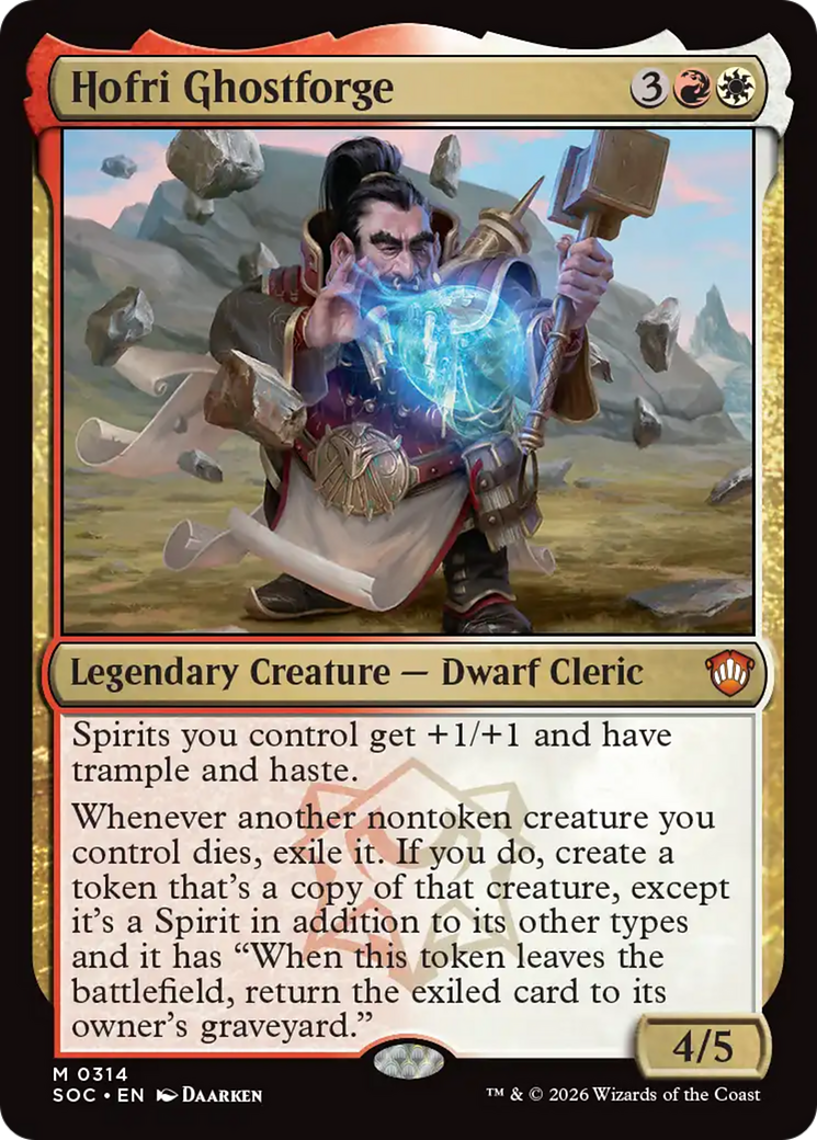 Hofri Ghostforge [Secrets of Strixhaven Commander] | Card Citadel