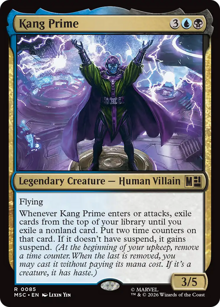 Kang Prime (Surge Foil) [Marvel Super Heroes Commander] | Card Citadel