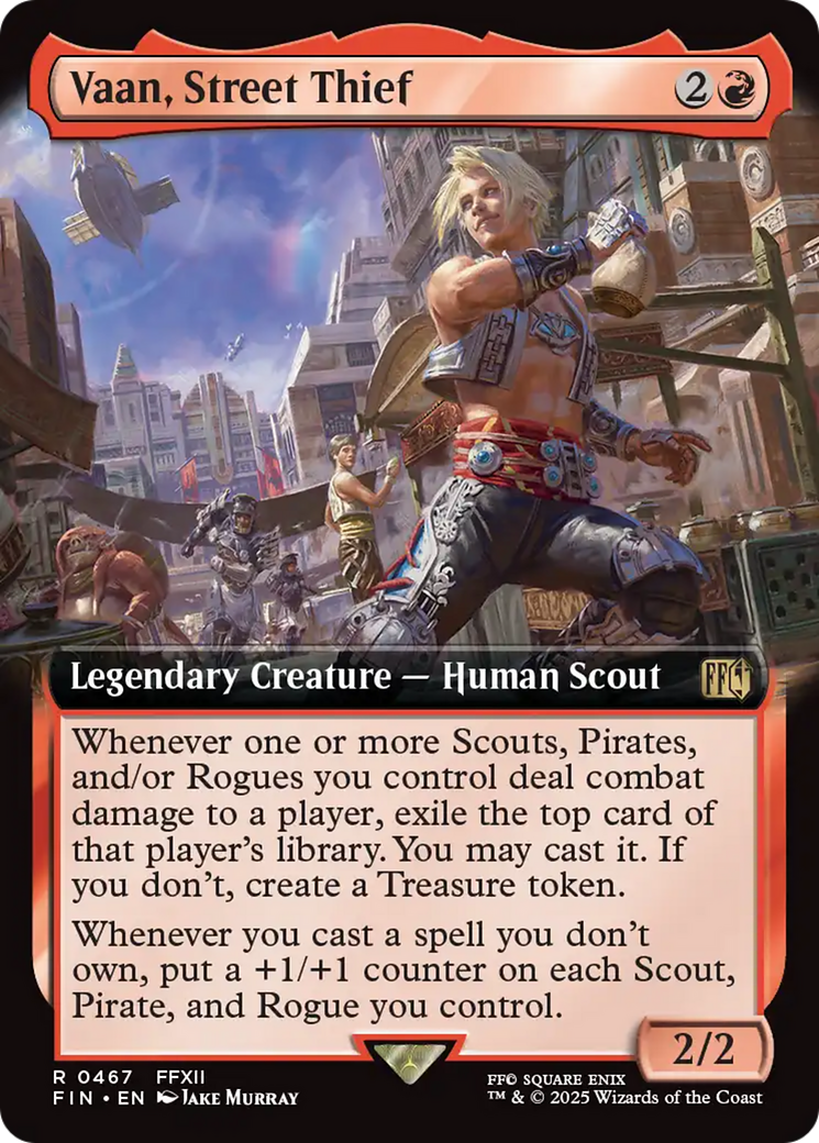 Vaan, Street Thief (Extended Art) [FINAL FANTASY] | Card Citadel