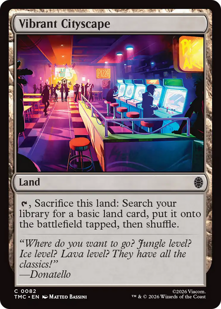 Vibrant Cityscape [Teenage Mutant Ninja Turtles Commander] | Card Citadel