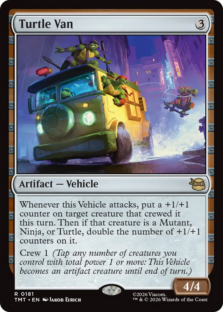 Turtle Van [Teenage Mutant Ninja Turtles] | Card Citadel