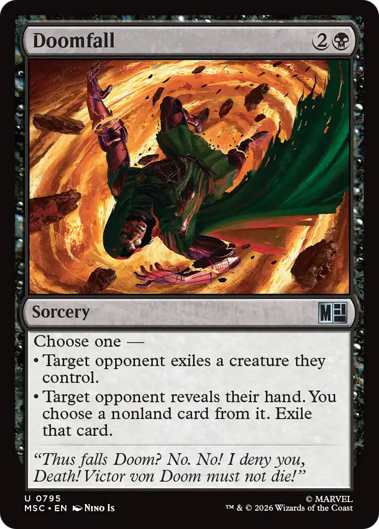 Doomfall [Marvel Super Heroes Commander] | Card Citadel