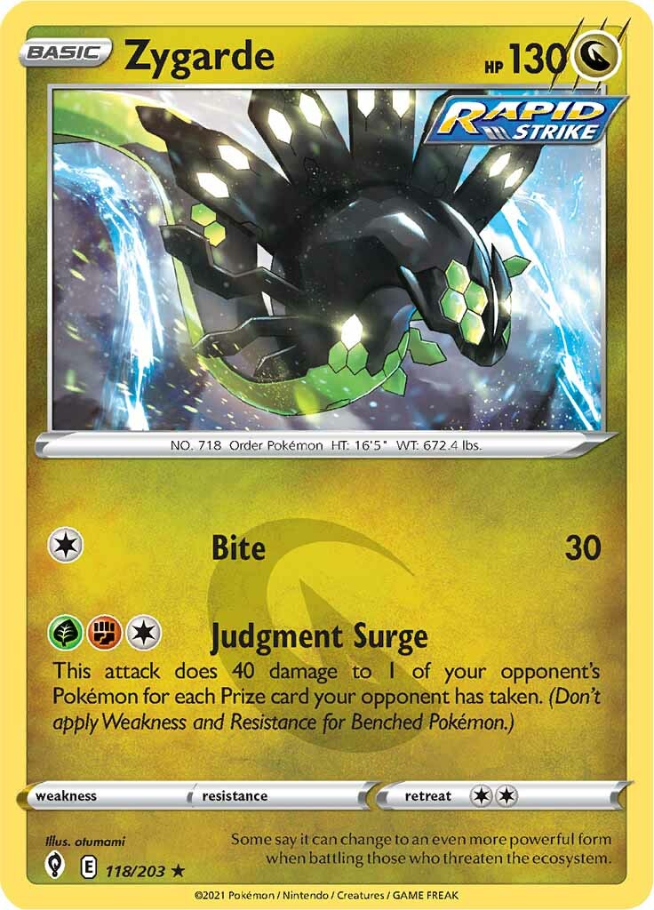 Zygarde (118/203) [Sword & Shield: Evolving Skies] | Card Citadel