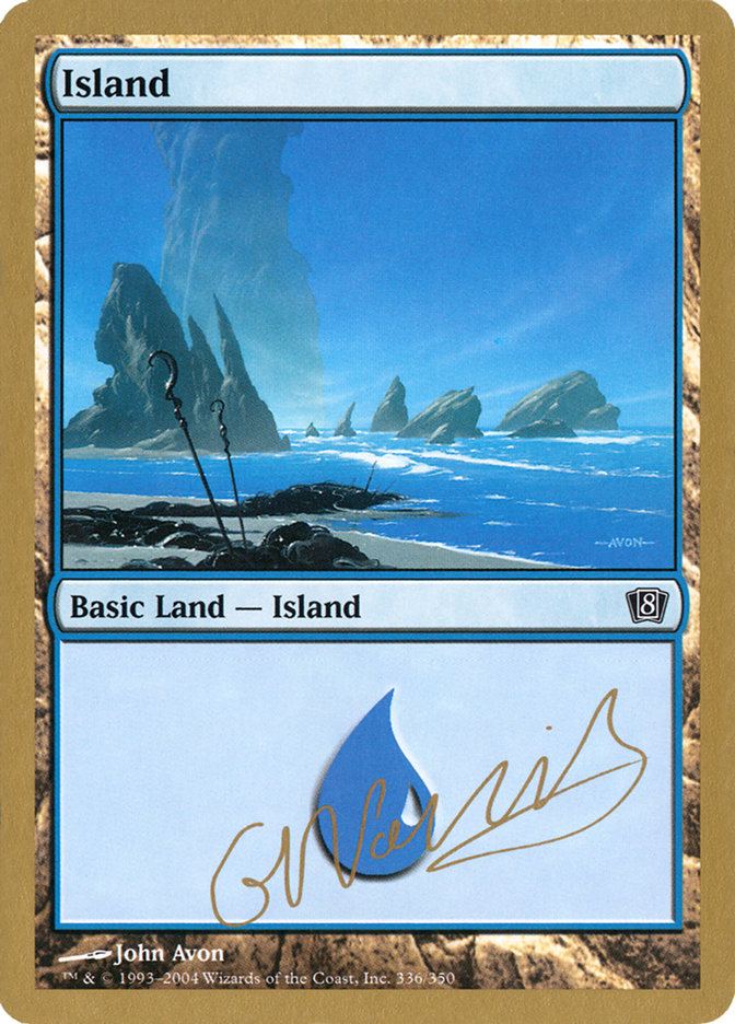 Island (gn336) (Gabriel Nassif) [World Championship Decks 2004] | Card Citadel