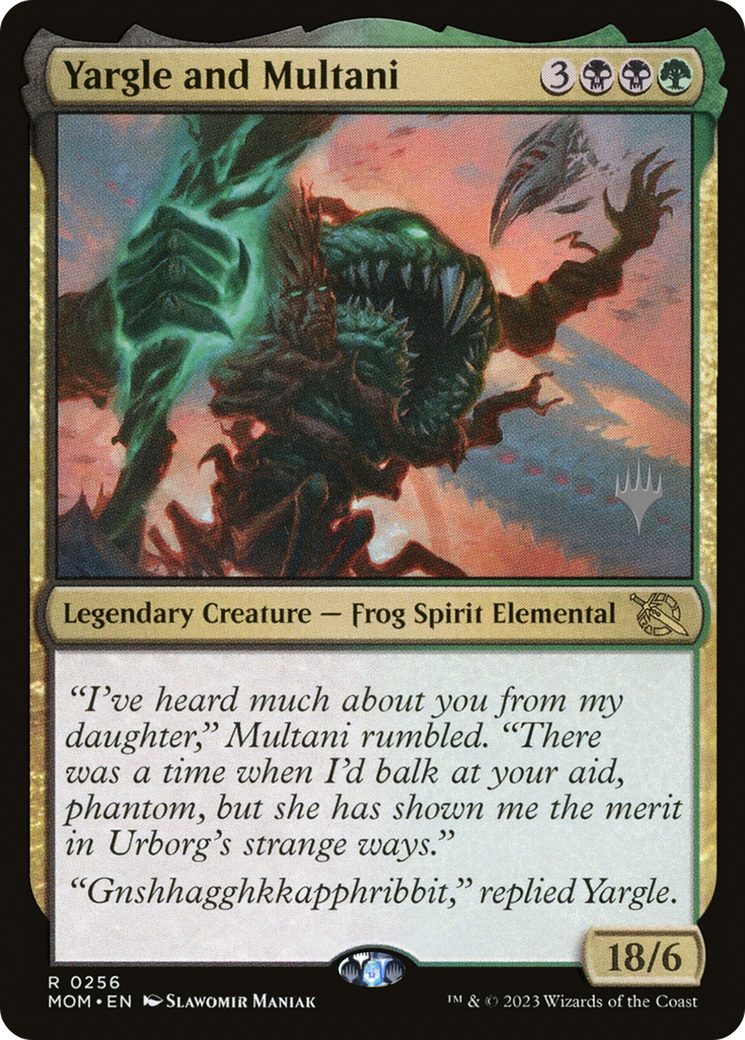 Yargle and Multani (Promo Pack) [March of the Machine Promos] | Card Citadel