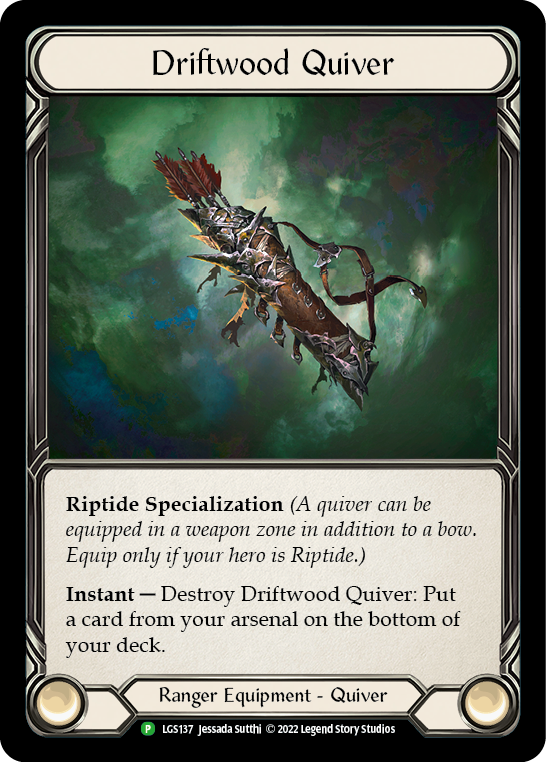 Driftwood Quiver [LGS137] (Promo)  Cold Foil | Card Citadel