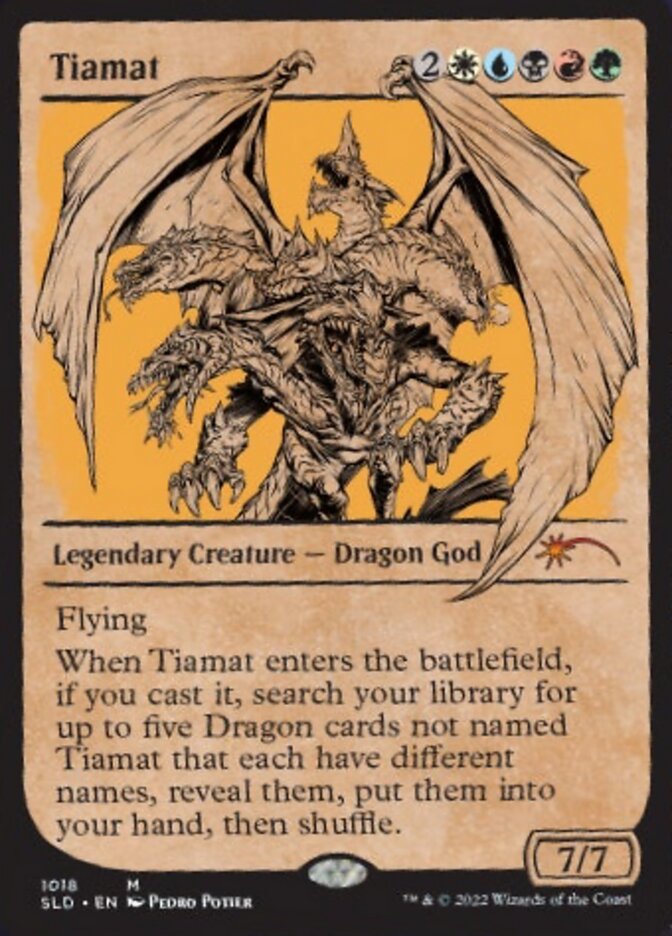 Tiamat (Showcase) [Secret Lair Drop Series] | Card Citadel