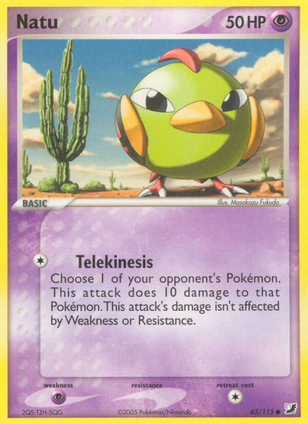 Natu (63/115) [EX: Unseen Forces] | Card Citadel