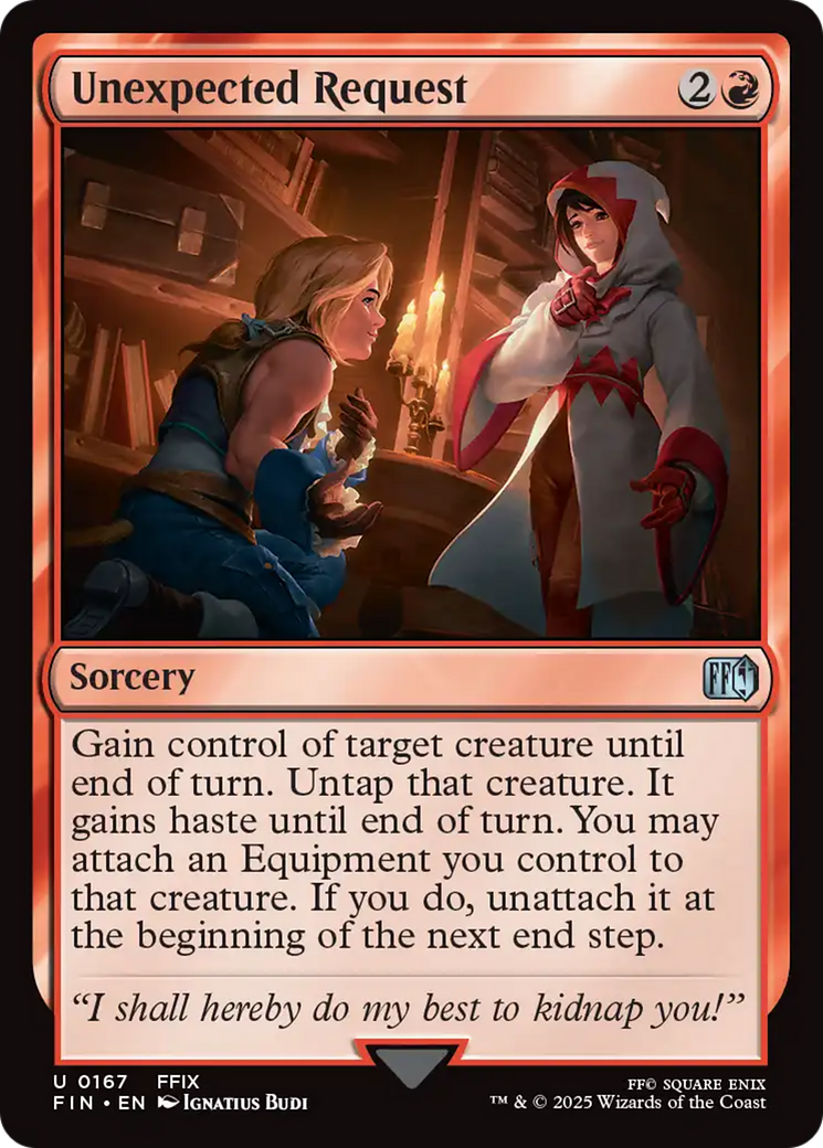 Unexpected Request [FINAL FANTASY] | Card Citadel