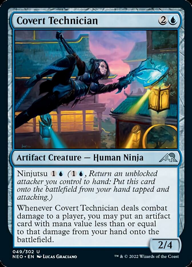 Covert Technician [Kamigawa: Neon Dynasty] | Card Citadel