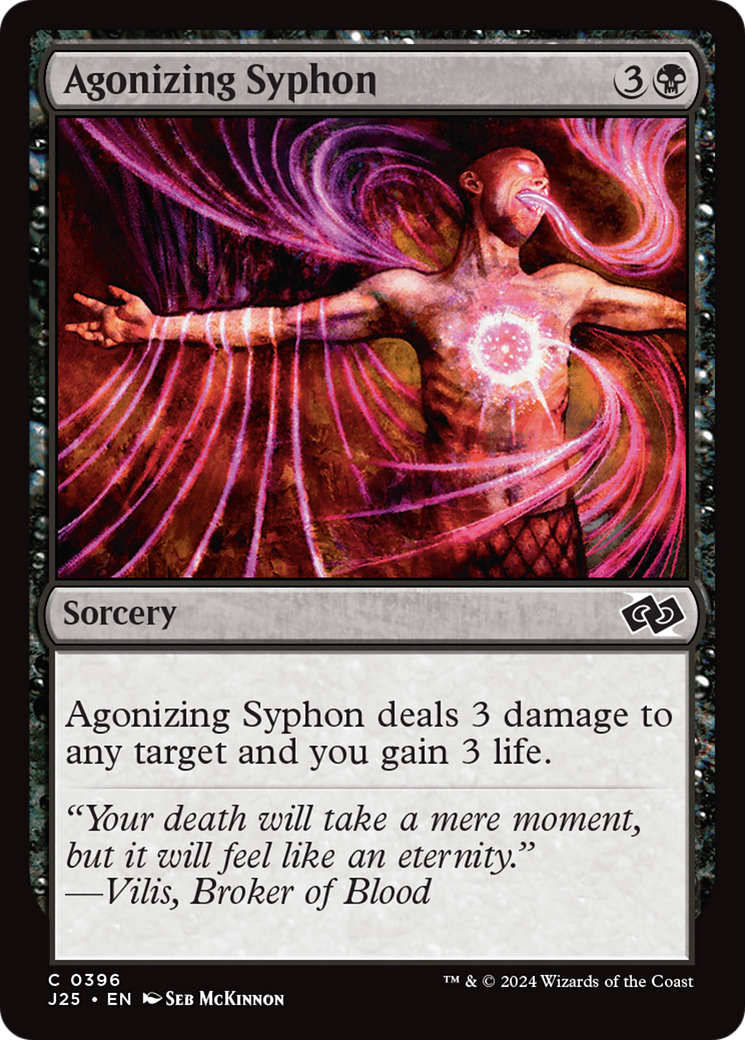 Agonizing Syphon [Foundations Jumpstart] | Card Citadel