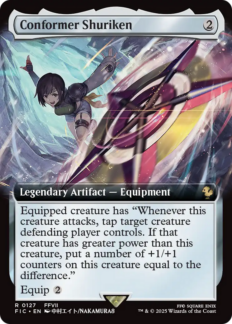 Conformer Shuriken (Extended Art) [FINAL FANTASY Commander] | Card Citadel