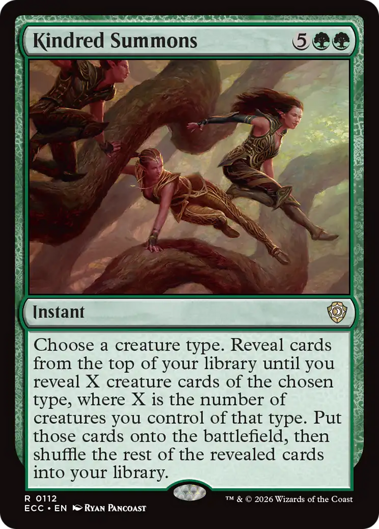 Kindred Summons [Lorwyn Eclipsed Commander] | Card Citadel