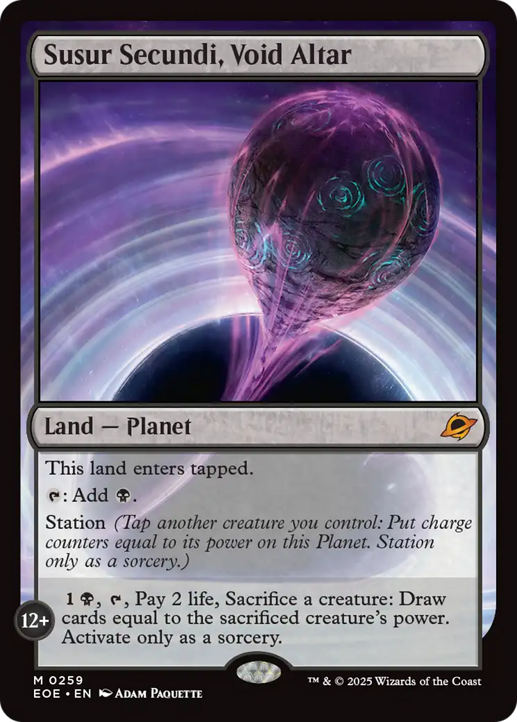 Susur Secundi, Void Altar [Edge of Eternities] | Card Citadel