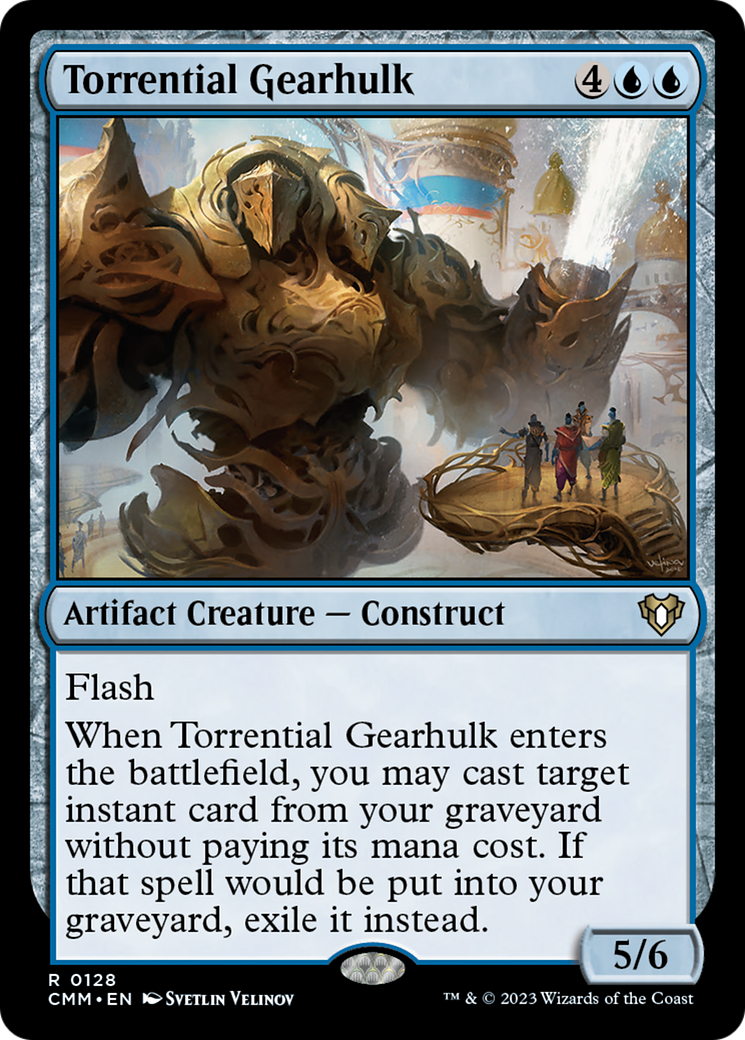 Torrential Gearhulk [Commander Masters] | Card Citadel
