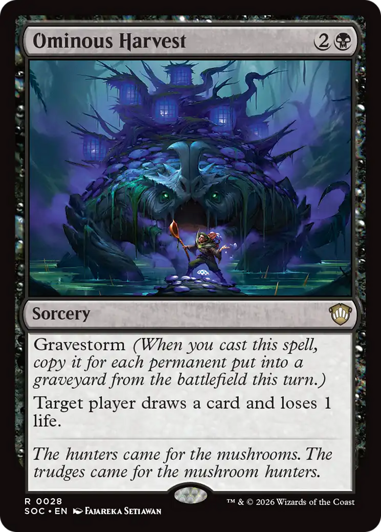 Ominous Harvest [Secrets of Strixhaven Commander] | Card Citadel