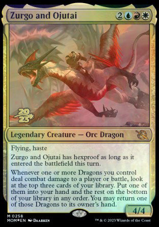 Zurgo and Ojutai [March of the Machine Prerelease Promos] | Card Citadel