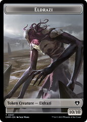 Eldrazi // Knight Double-Sided Token [Commander Masters Tokens] | Card Citadel