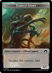Eldrazi Spawn // Rat Double-Sided Token [Modern Horizons 3 Tokens] | Card Citadel