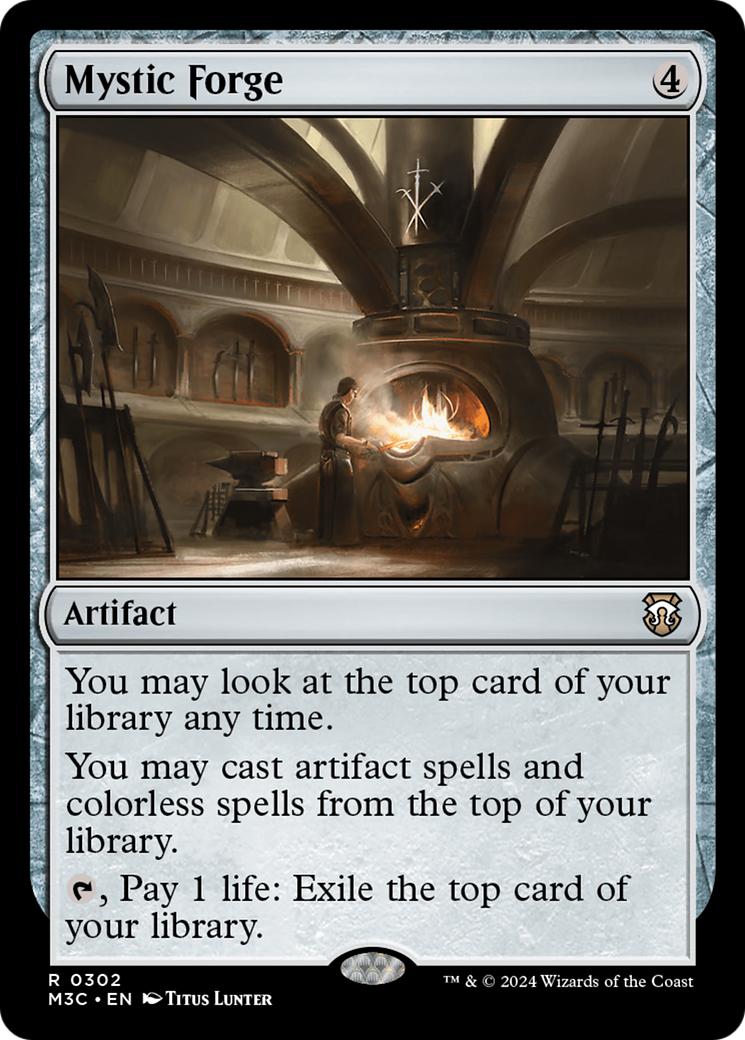 Mystic Forge (Ripple Foil) [Modern Horizons 3 Commander] | Card Citadel