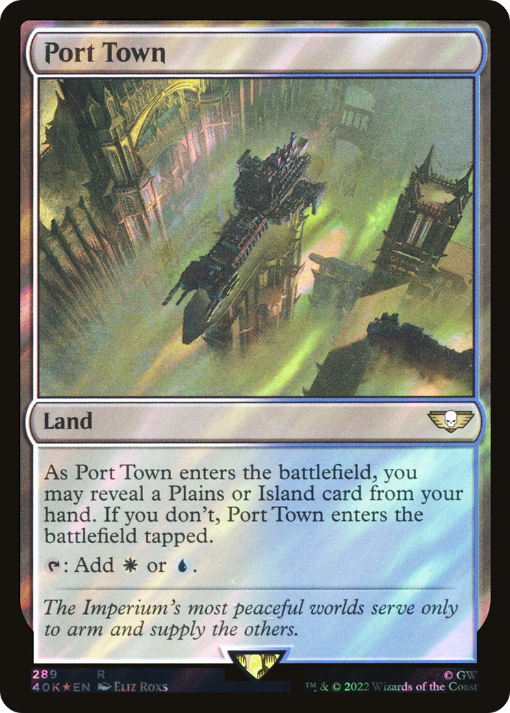 Port Town (Surge Foil) [Marvel Super Heroes Commander] | Card Citadel