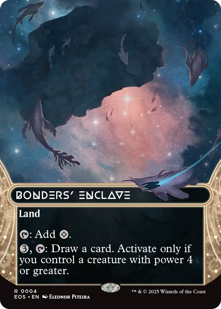 Bonders' Enclave (0004) (Borderless) [Edge of Eternities: Stellar Sights] | Card Citadel