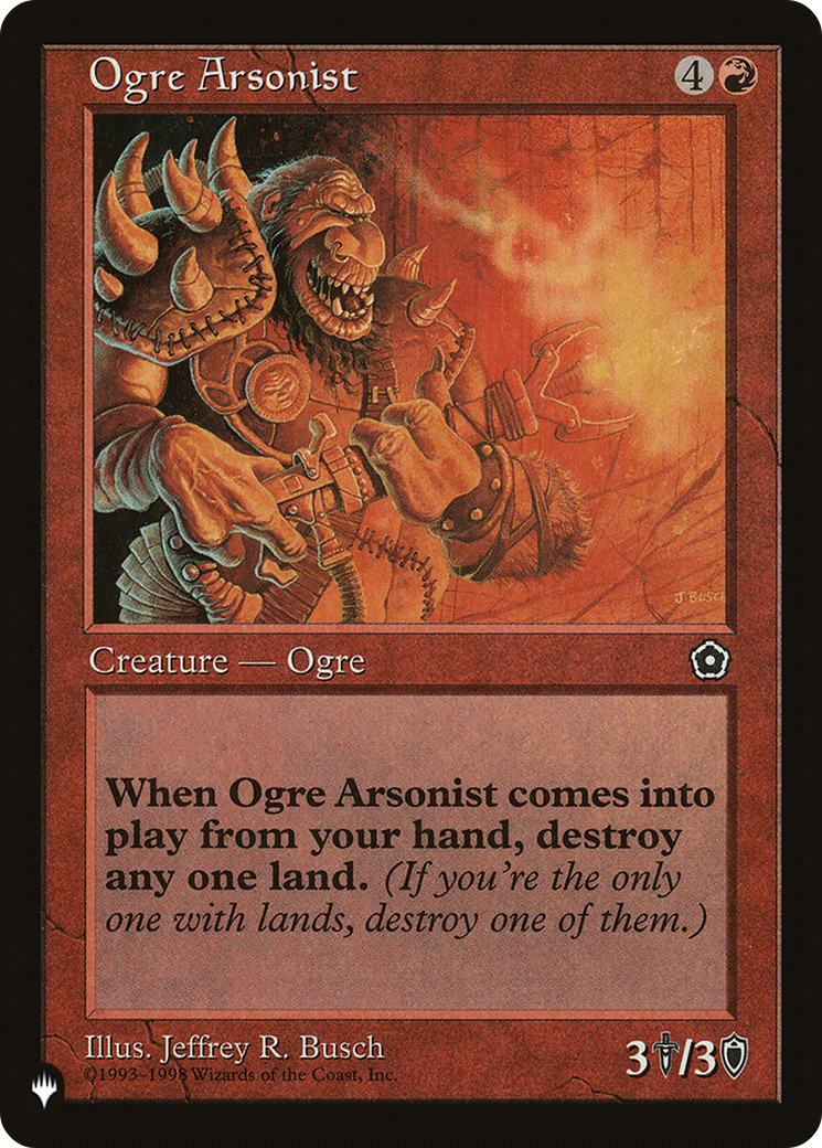 Ogre Arsonist [The List] | Card Citadel