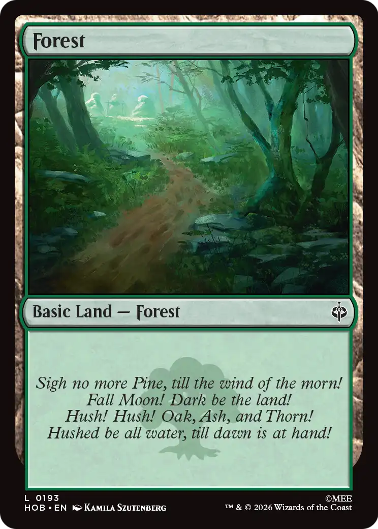 Forest (0193) [The Hobbit] | Card Citadel