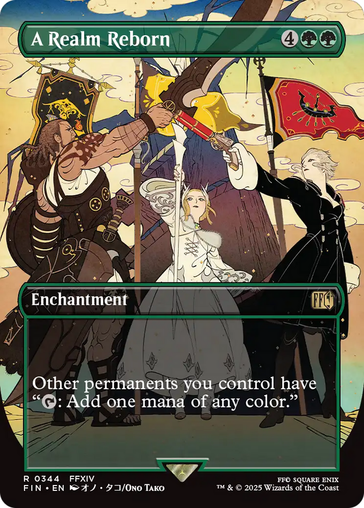 A Realm Reborn (Borderless) [FINAL FANTASY] | Card Citadel