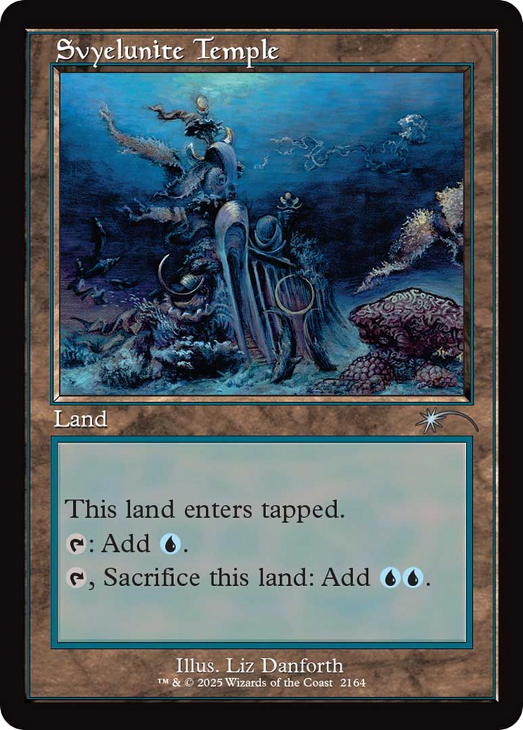 Svyelunite Temple (Retro Frame) [Secret Lair Drop Series] | Card Citadel