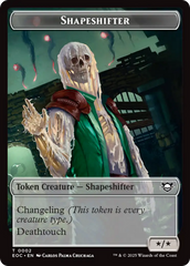 Shapeshifter // Golem (0013) Double-Sided Token [Edge of Eternities Commander Tokens] | Card Citadel