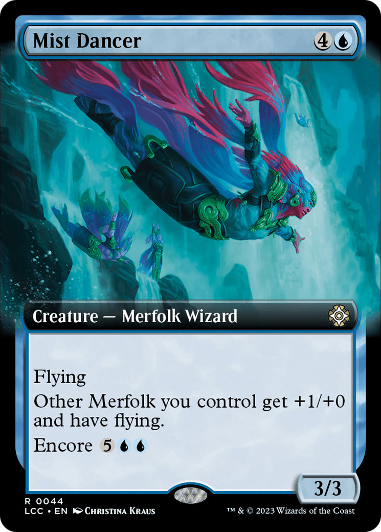 Mist Dancer (Extended Art) [The Lost Caverns of Ixalan Commander] | Card Citadel