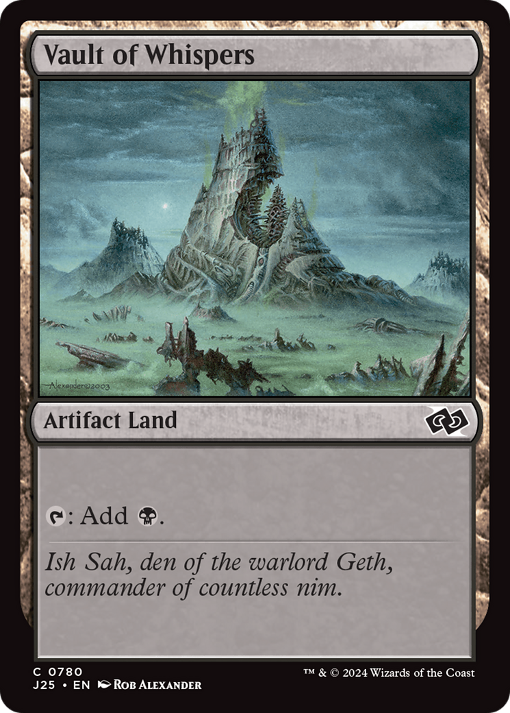 Vault of Whispers [Foundations Jumpstart] | Card Citadel