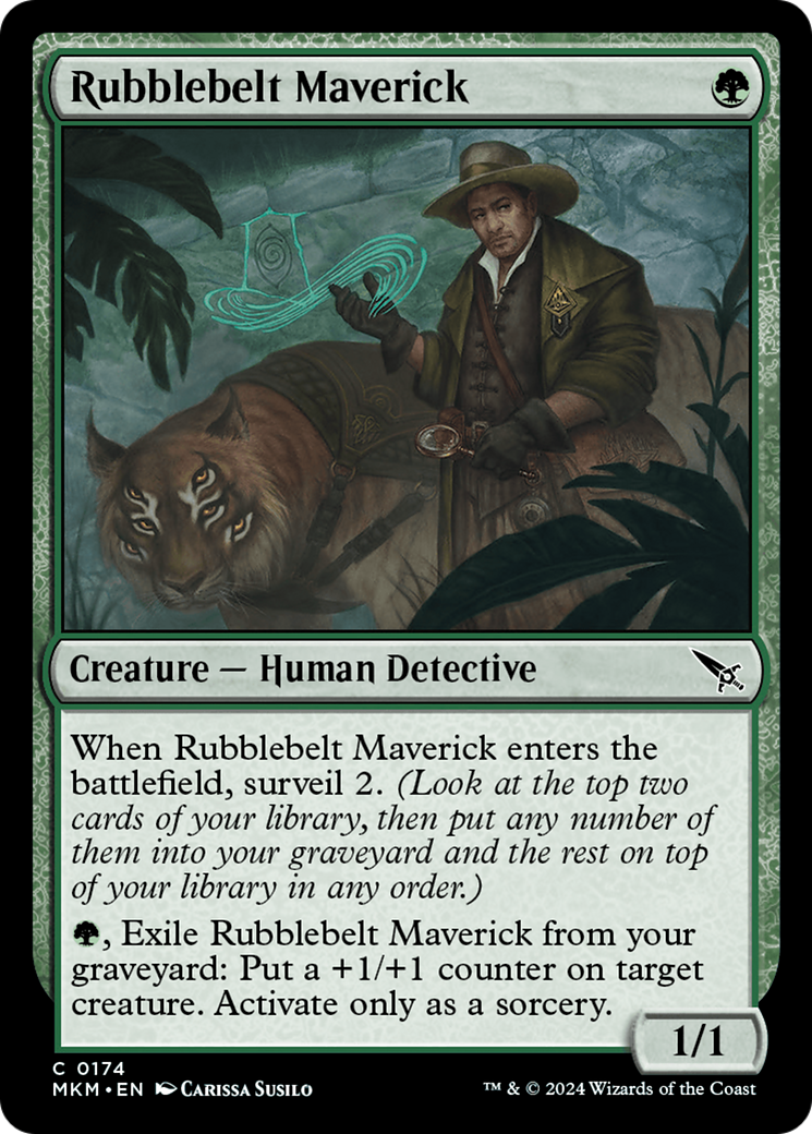 Rubblebelt Maverick [Murders at Karlov Manor] | Card Citadel