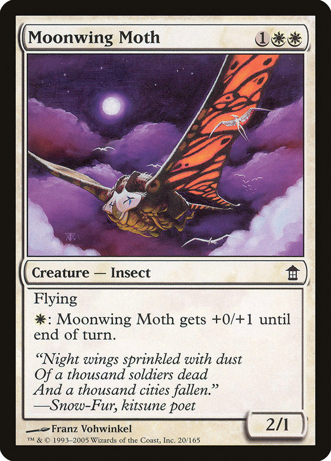 Moonwing Moth [Saviors of Kamigawa] | Card Citadel
