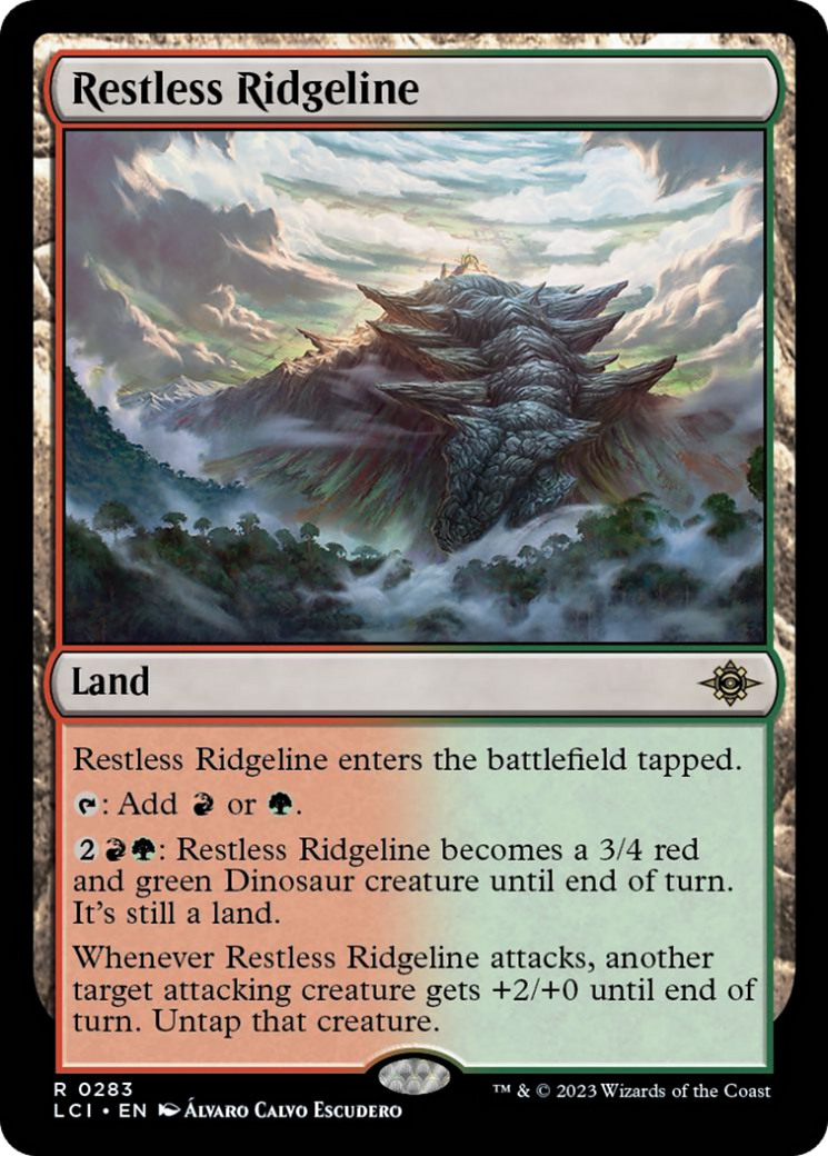 Restless Ridgeline [The Lost Caverns of Ixalan] | Card Citadel