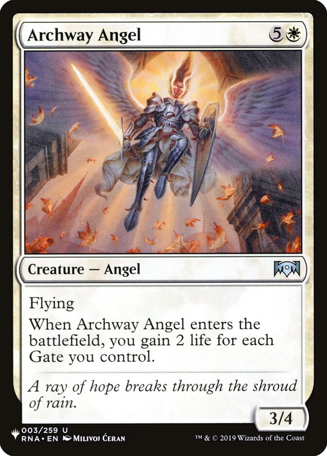 Archway Angel [The List] | Card Citadel