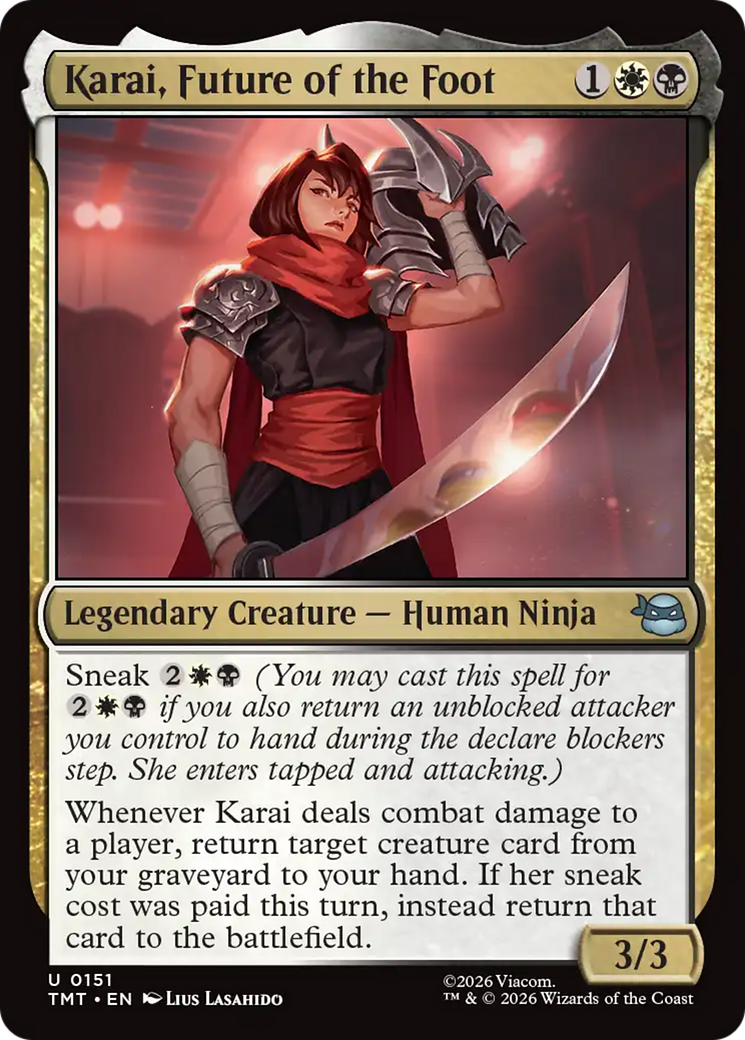Karai, Future of the Foot [Teenage Mutant Ninja Turtles] | Card Citadel
