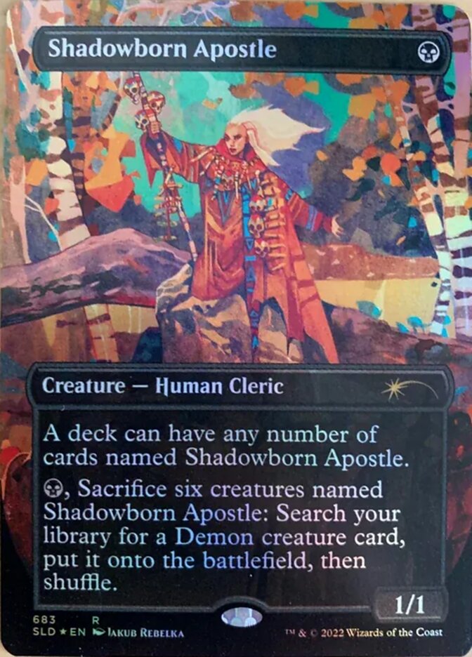 Shadowborn Apostle (Borderless) (683) [Secret Lair Drop Promos] | Card Citadel