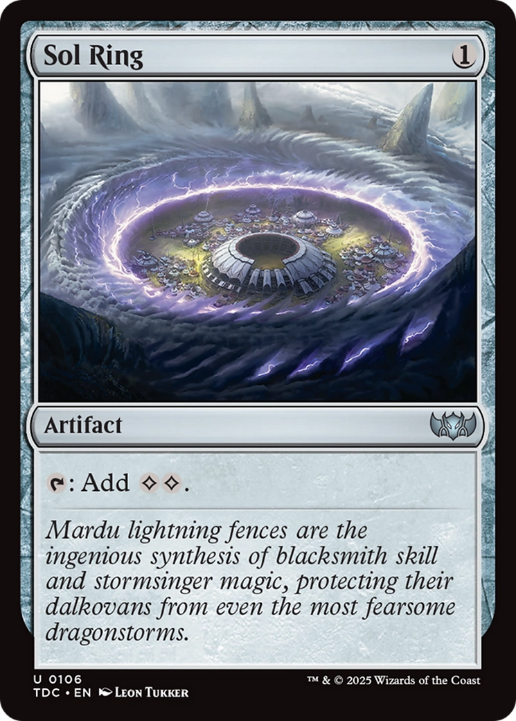 Sol Ring [Tarkir: Dragonstorm Commander] | Card Citadel