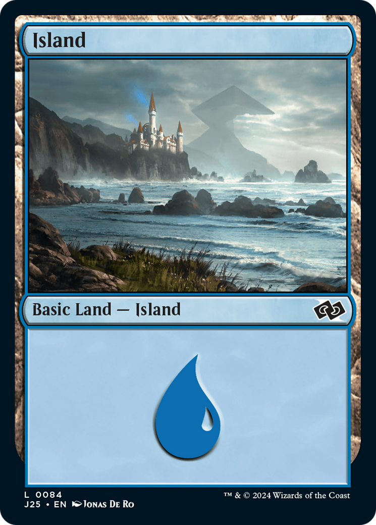 Island (84) [Foundations Jumpstart] | Card Citadel